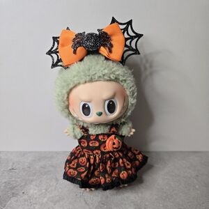 Halloween Labubu Costume with Hair Bow